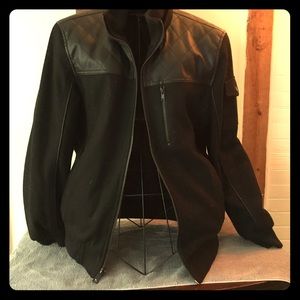 Rinet men’s black winter coat